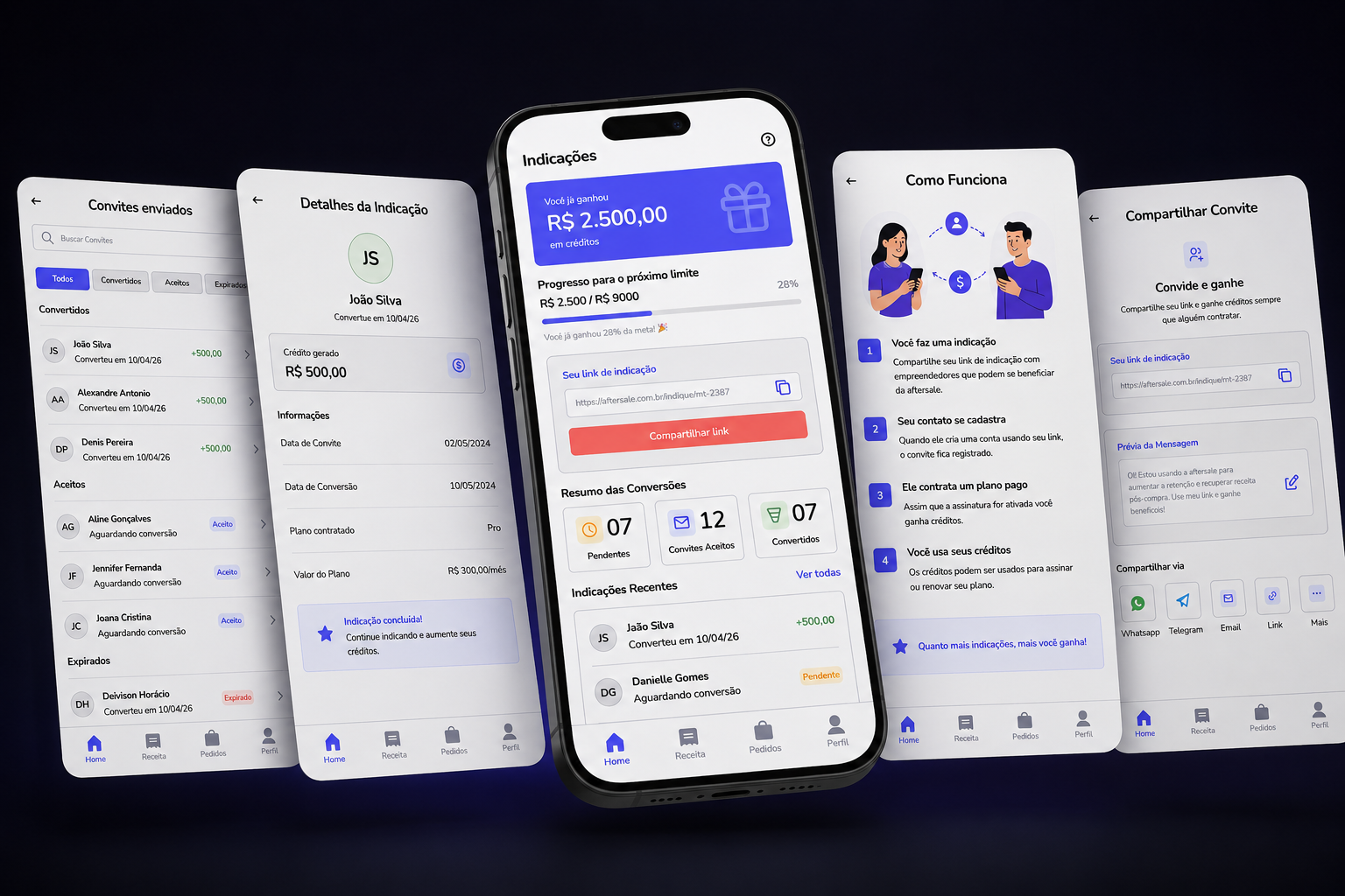 Aftersale — Interface design for mobile after-sales management platform